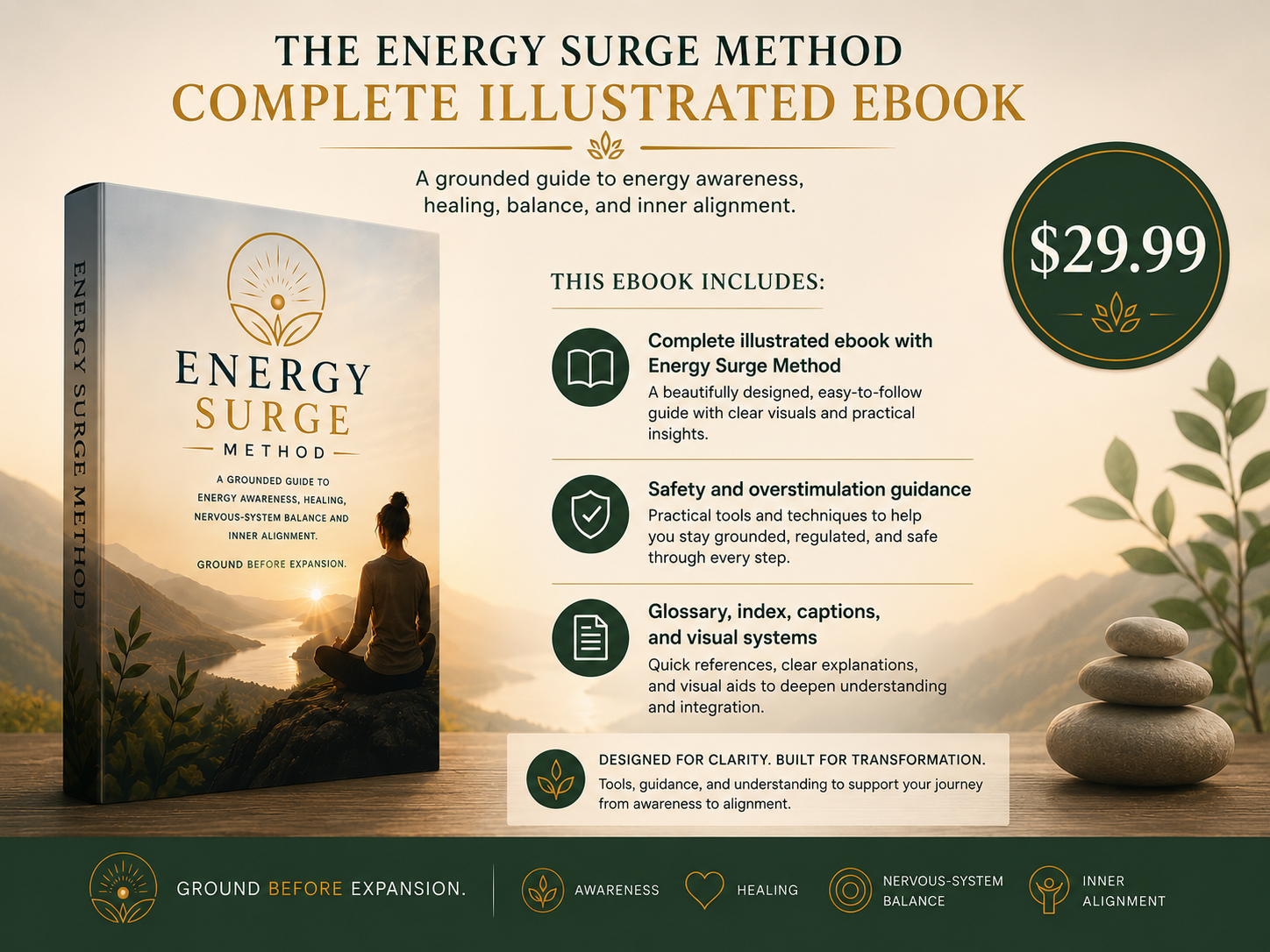 Energy Surge Method Core Ebook cover